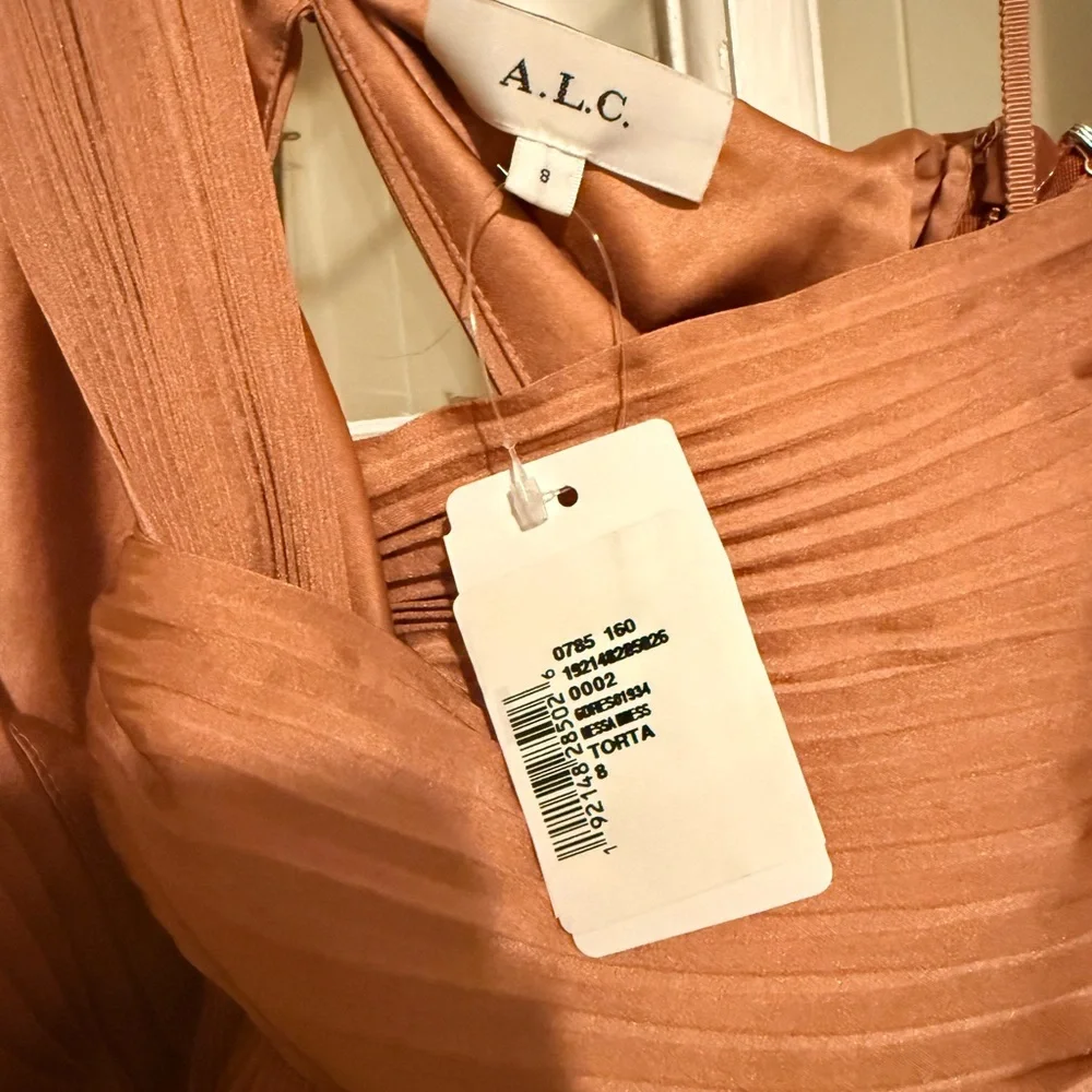 NWT ALC Nessa one shouldered gown - Picture 4 of 7